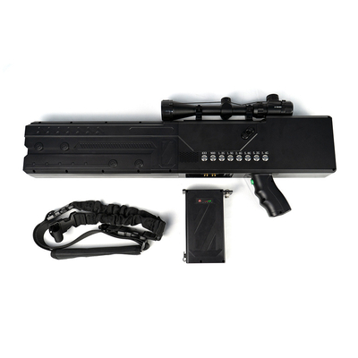 Bọn gây nhiễu di động 433MHz 900MHz 1.3GHz 2.4GHz 5.8GHz UAV Jammer Gun
