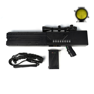 2KM Jamming 8 kênh chống súng máy bay không người lái 433MHz -5.8G Portable Anti Drone Jammer