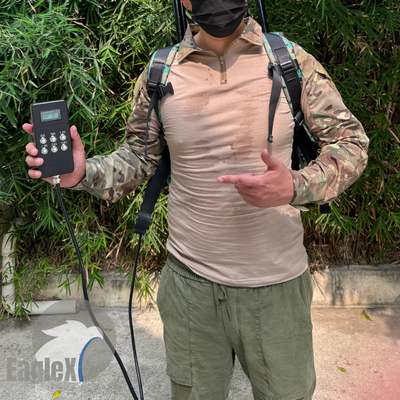 300W Camo 6 Band 2KM Long Range Drone Jammer UAV Signal Defense Giải pháp chống máy bay không người lái