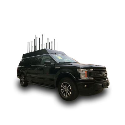 Hệ thống chống FPV Bộ khuếch đại RF 50MHz ~ 6GHz SUV gắn máy bay không người lái Trận phát hiện Jammer