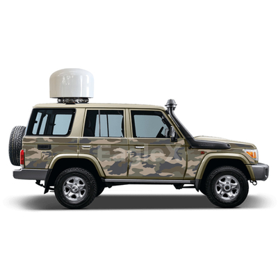 Quân đội và Cảnh sát chống máy bay không người lái RF Amplifier 50MHz-6GHz Cỗ máy gây nhiễu máy bay không người lái di động gắn trên xe