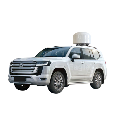 Toyota Land Cruiser được sửa đổi Chiếc xe gây nhiễu chống máy bay không người lái DJI FPV Full Frequency Signal Jamming For Military Police Patrol