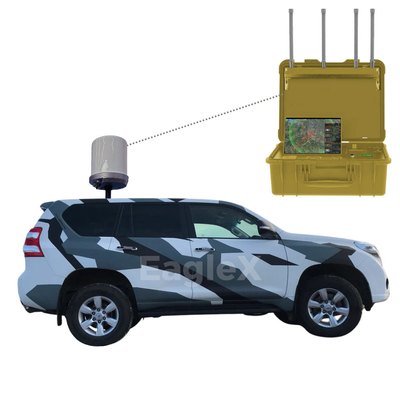 Toyota Prado Modified Vehicle Drone Detection And Jamming 360 toàn bộ không phận