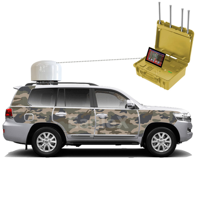 Bộ ngụy trang Cruiser 3KM Anti Drone Jammer 8KM Detection Anti Drone Solution