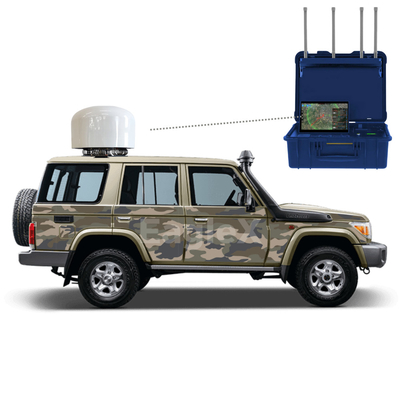 3000M Anti UAV Jammer Động cơ di động gắn Jammer Anti Drone Solution