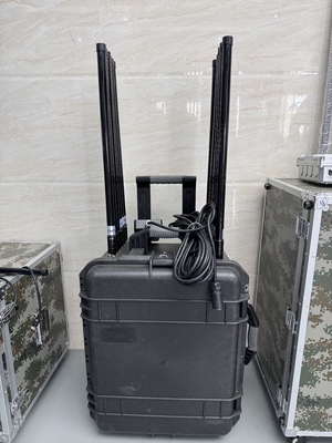 12 kênh tất cả các băng tần Portable Anti Drone Jammer Anti UAV Drone Frequency Blocker
