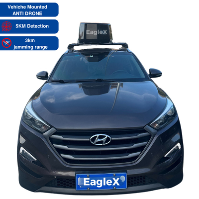 Thiết bị gây nhiễu máy bay không người lái gắn trên xe ô tô chống FPV cho phòng thủ Killer Blocker