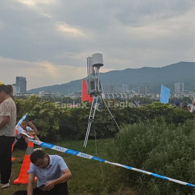 3/5/10KM Drone Jammer Fixed Outdoor Fpv Jamming Detection All In One với hệ thống điều khiển lệnh drone