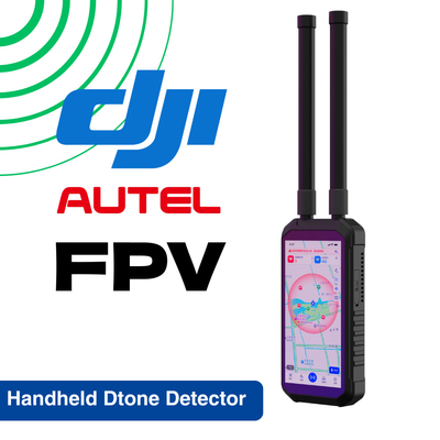 FPV Máy dò máy bay không người lái cầm tay 4KM 4000M Khoảng cách dài Điện thoại di động Đèn DJI UAV AUTEL Khám phá Máy dò thụ động De Drones