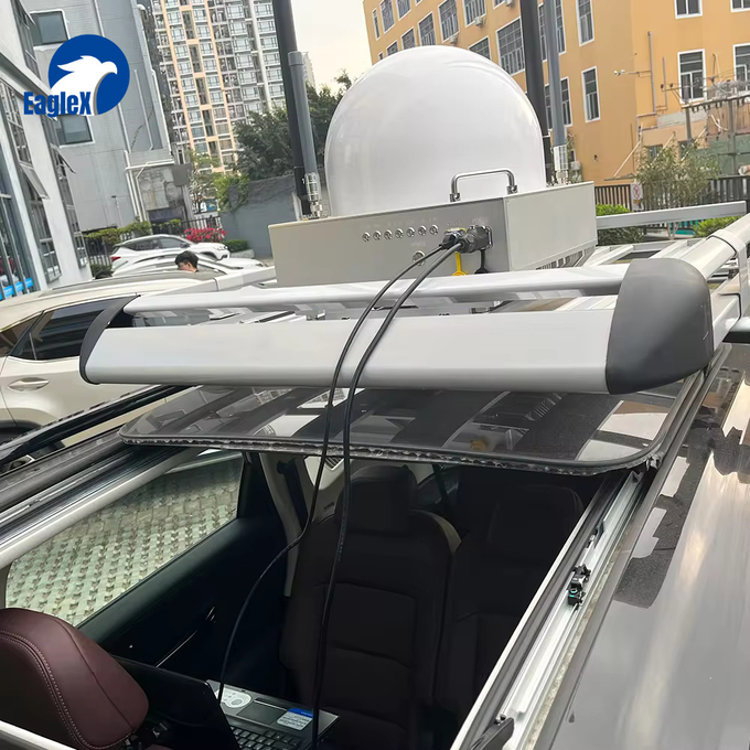 2KM-3KM Xe gắn Jammer Xe mái từ tính 600MHz 1.4G 2.4G 5.2G 5.8GHz 0