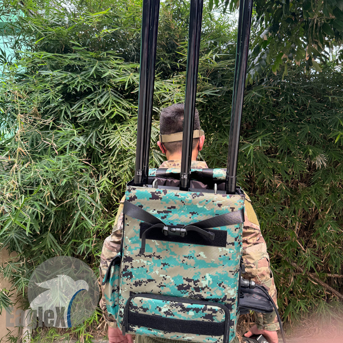 Long Range 6 Channel Backpack Drone Jammer 2000M UAV Jamming Drone RF Amplifier 0