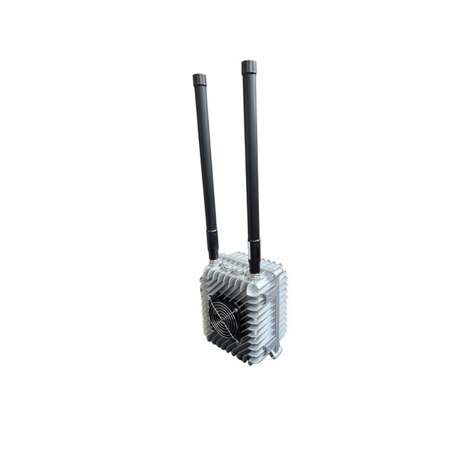 900MHz 30W-50W FPV Drone Jammer Chiếc xe được gắn trên 2.4 GHz Drone Jammer 0
