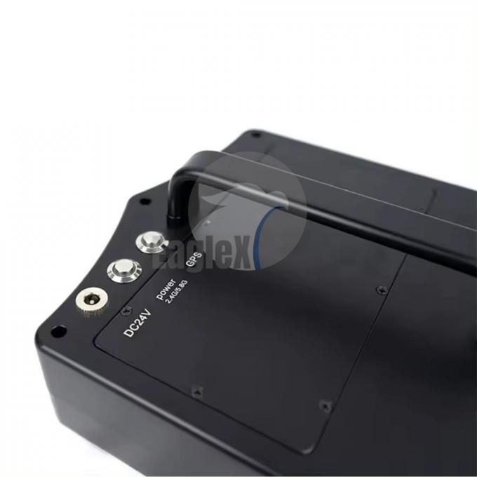 2.4G 5.8G GPS DJI Drone Jammer Antidrone Shield Drone Signal Detection 0