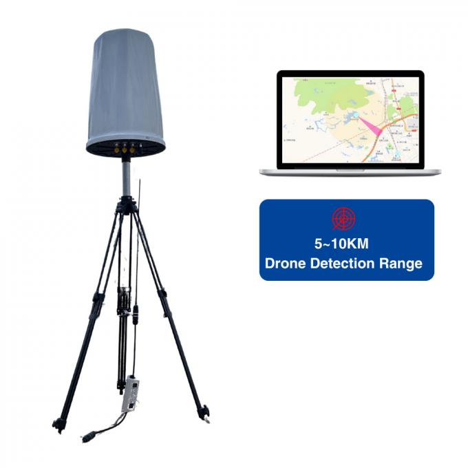 DJI máy bay không người lái phát hiện tín hiệu ngoài trời sân bay nhà tù phòng thủ FPV phát hiện xâm nhập 0