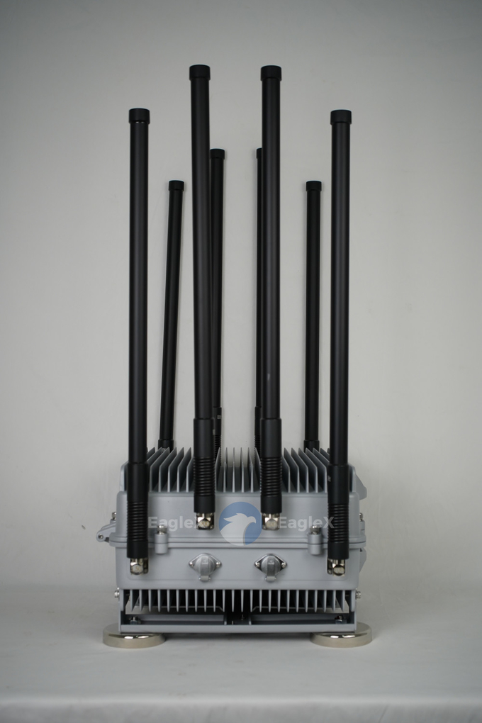 8 kênh xe gắn trên máy bay không người lái từ tính Jammer Interference Bands chống FPV Disruptor Defense 0