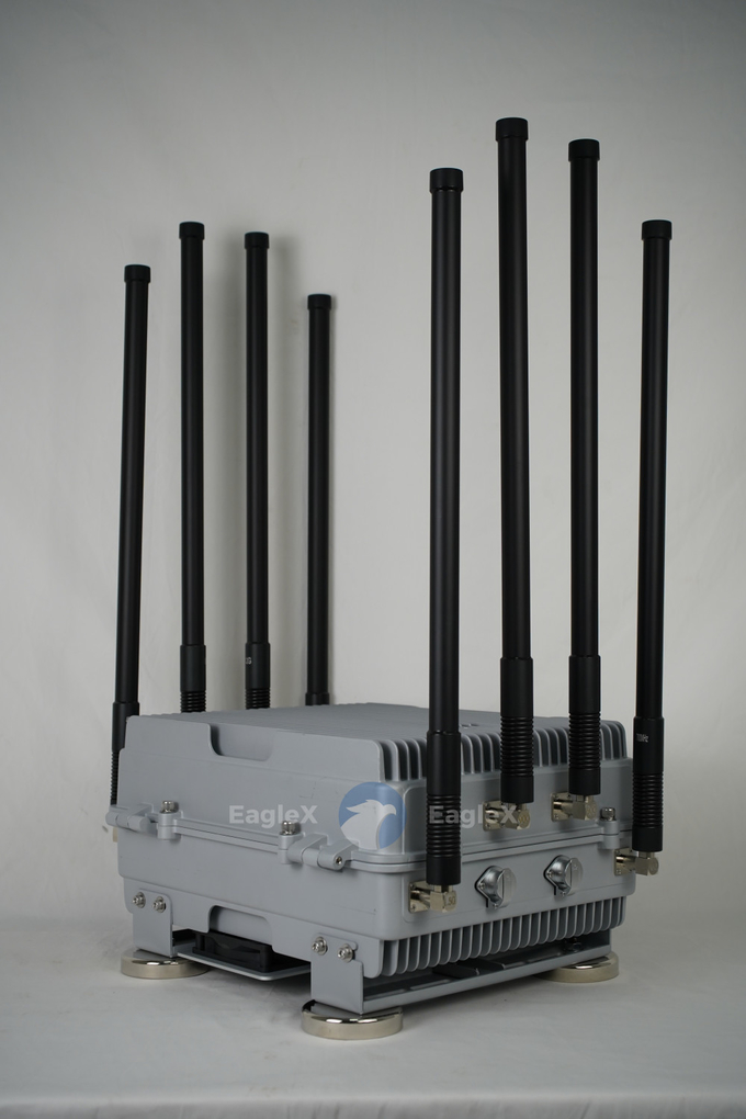 8 kênh xe gắn trên máy bay không người lái từ tính Jammer Interference Bands chống FPV Disruptor Defense 1
