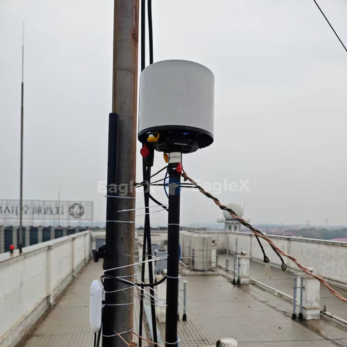 3-10KM cố định ngoài trời FPV Drone Jammer Detection Jamming Tất cả trong một hệ thống Jamming 0
