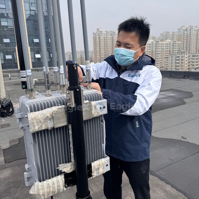 Drone FPV GPS Spoofing Khu vực phòng thủ bảo vệ đôi cho an ninh nhà máy điện 25MHz - 6 GHz Bands phát hiện sân bay 0