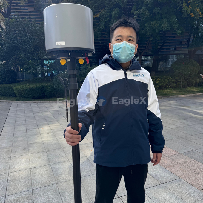 IP66 TDOA máy dò máy bay không người lái Khoảng cách phát hiện lên đến 5 km để định vị phi công và hoạt động danh sách đen trắng thụ động 1