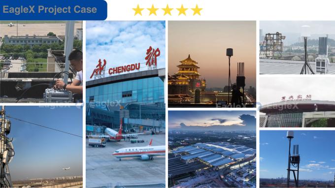 Thiết bị phát hiện máy bay không người lái DJI 400M 2.4G 5.2G 5.8G 2