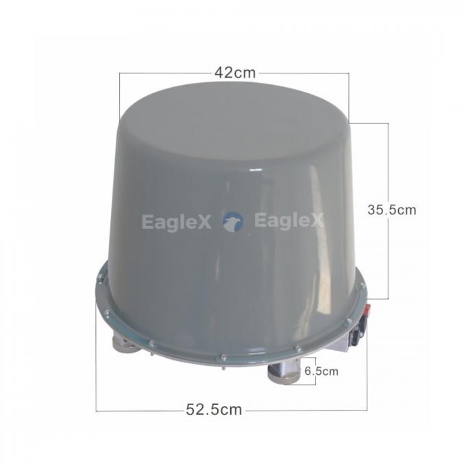 100MHz-1500MHz Xe gắn trên xe sử dụng FPV Drone Jammer Thiết bị đối phó với cơ sở từ tính 3